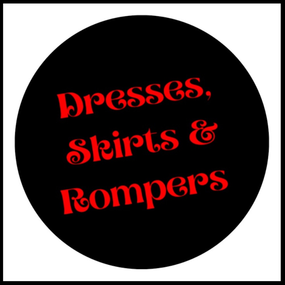 DRESSES, SKIRTS AND ROMPERS!  ALL NWT OR  VINTAGE IN EXCELLENT CONDITION!
